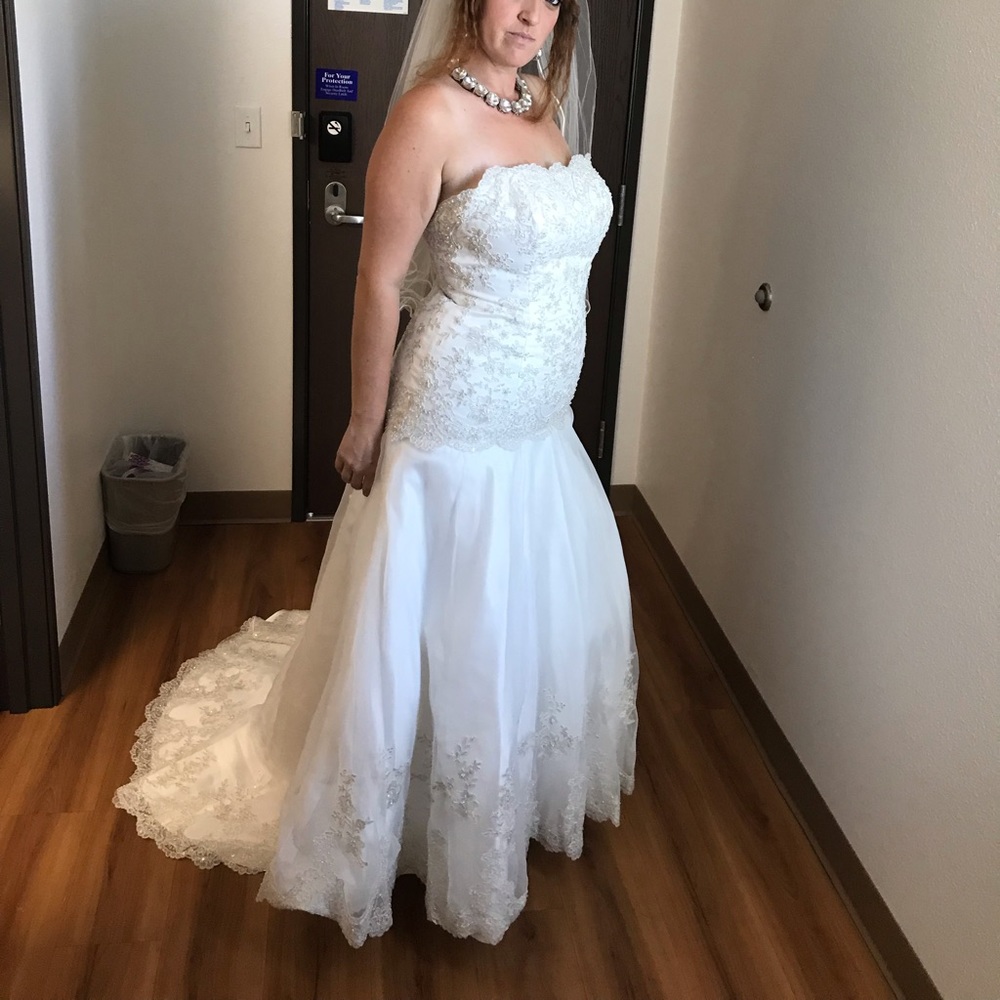 David’s Bridal Wedding Dress